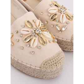 Bézs espadrilles nőknek JH96P Bézs 1