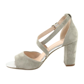 Szürke gladiátor szandál Sergio Leone SK865 3