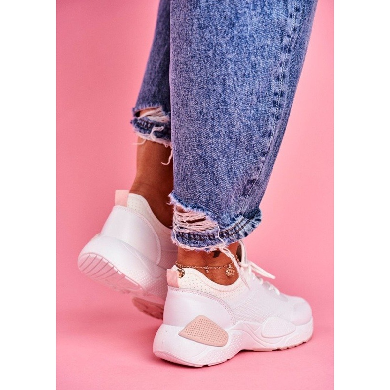 BUGO Női sportcipő rózsaszín és fehér Fellen 2