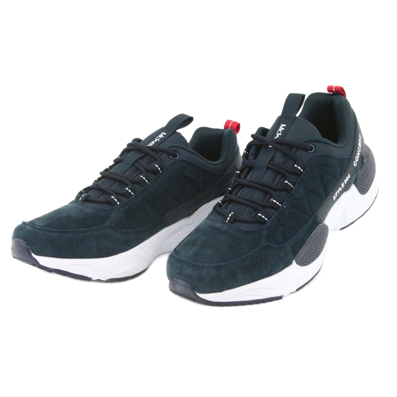 McKey MSP1464 velúr sportcipő sötétkék 3