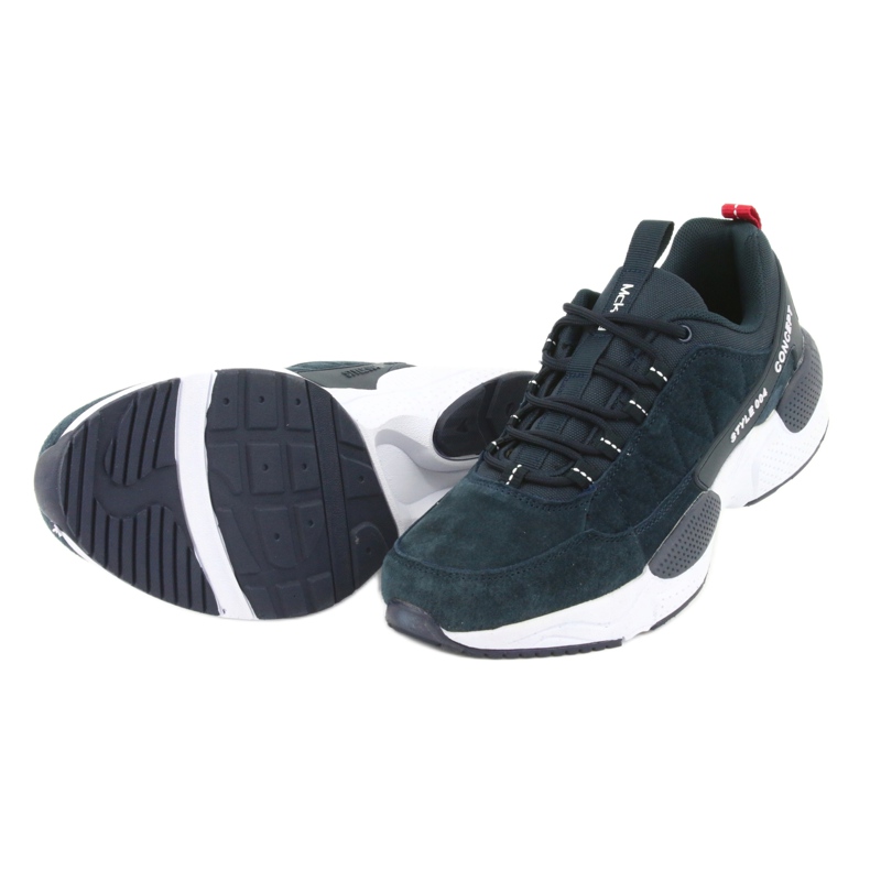 McKey MSP1464 velúr sportcipő sötétkék 5