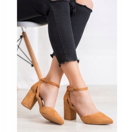 Seastar Stílusos velúr szivattyúk bézs 1