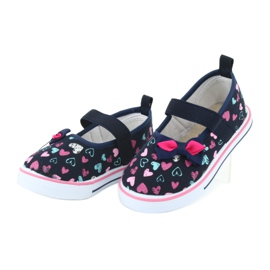 Balerina íj Atletico bőrbetét fehér sötétkék kék rózsaszín 3