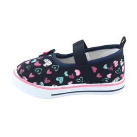 Balerina íj Atletico bőrbetét fehér sötétkék kék rózsaszín 2