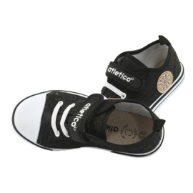 Cipők bőrbetéttel Atletico BSM029 fekete 6