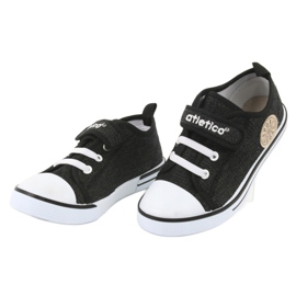 Cipők bőrbetéttel Atletico BSM029 fekete 3