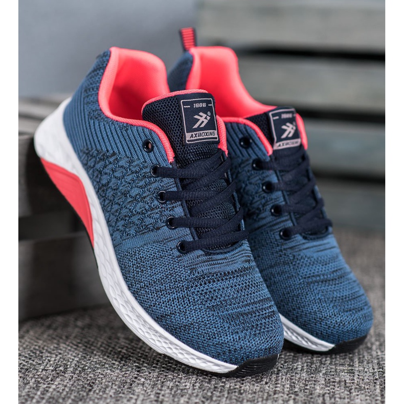 Ax Boxing Textil sportcipő kék 2