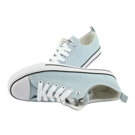 American Club Kék LH-17 cipők 4