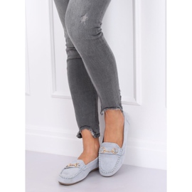 Kék velúr cipók 77-192 Kék 1