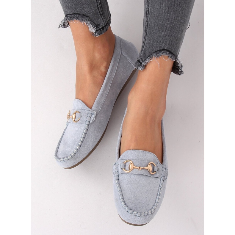 Kék velúr cipók 77-192 Kék 2