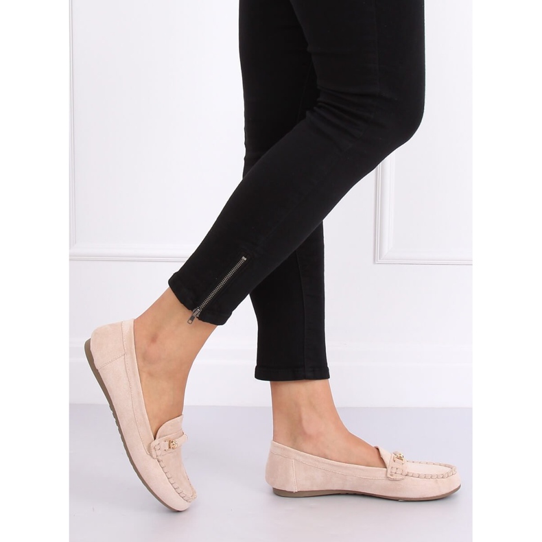 Női bézs naplopók 22-7 Khaki 1