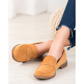 Seastar Csúsztatható velúr cipő barna 2