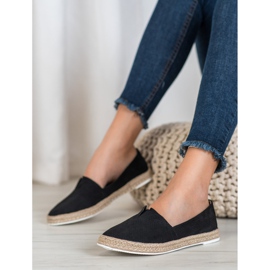 SHELOVET Alkalmi Slipons fekete 2