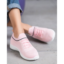 SHELOVET Rózsaszín sportcipő 1