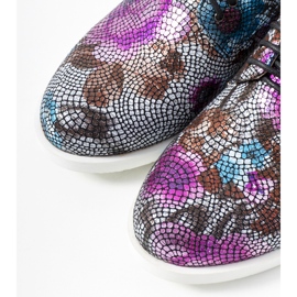 Klasszikus fekete virágos jazz cipő ZG629-1 2