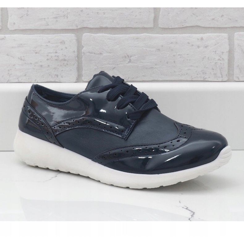 Navy blue YD-7 női sportcipő sötétkék 1