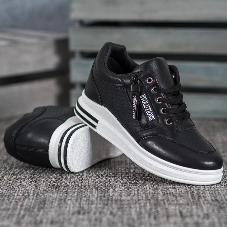 Weide Black Evolutions cipők fekete 2