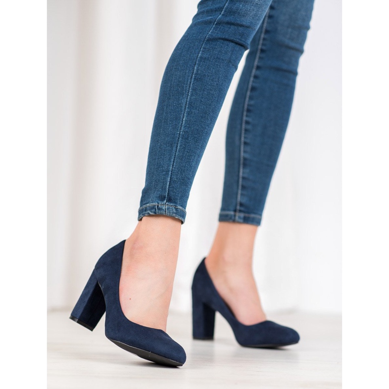 SHELOVET Klasszikus szivattyúk egy oszlopon kék 2