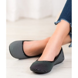 McKey Balerina a szívekben fehér fekete 2