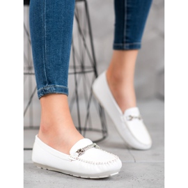 Fama Mucasins köbcirkóniával fehér 2