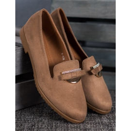 Miss Laura Urak díszítéssel barna sárga 2