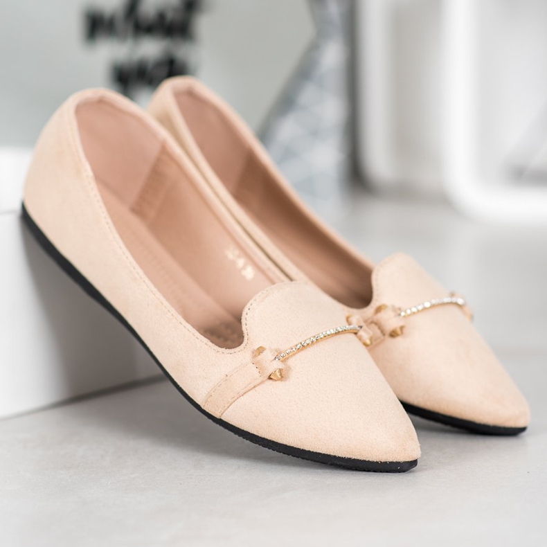 SHELOVET Balerina Spitzben barna 1