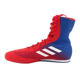 Bokszcipő adidas Box Hog Plus kék-piros 2