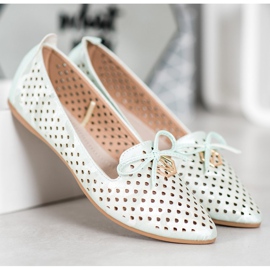 Áttört balerina Spitzben VINCEZA zöld 2