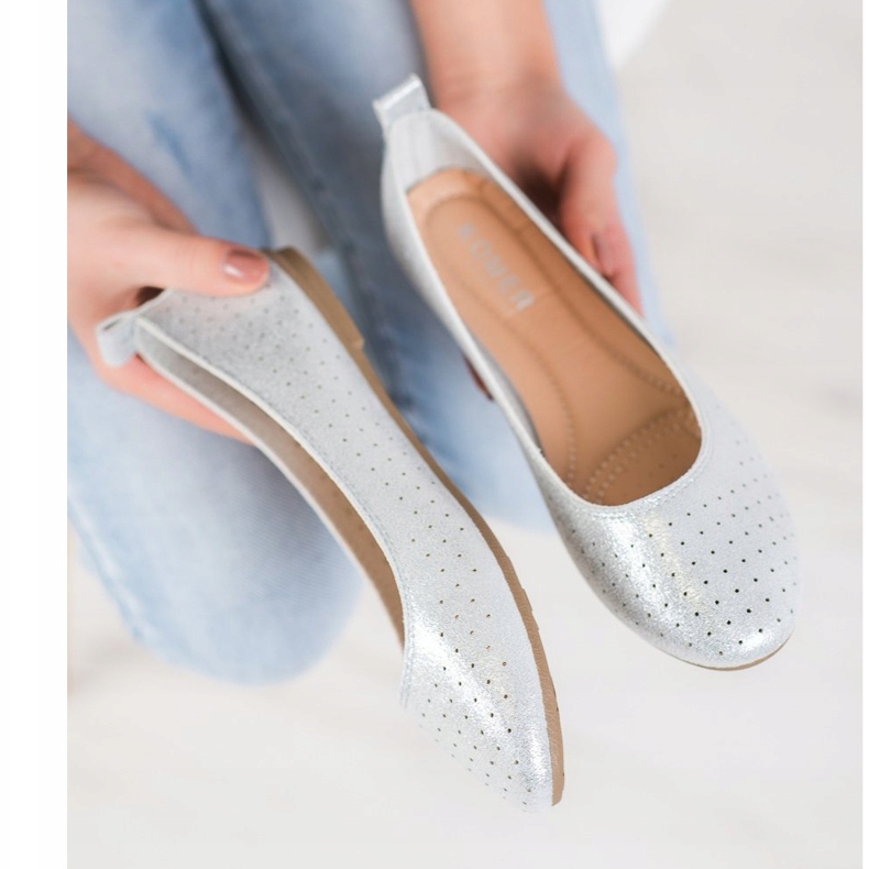 SHELOVET Áttört balerinák ezüst 1