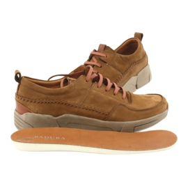 Badura fűzős cipő 3374 barna 6