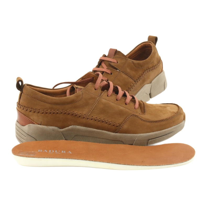 Badura fűzős cipő 3374 barna 6