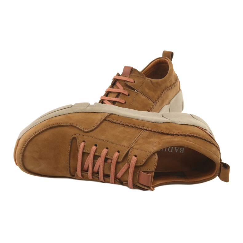 Badura fűzős cipő 3374 barna 5