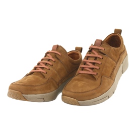 Badura fűzős cipő 3374 barna 3