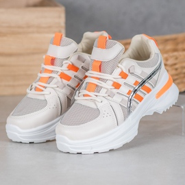 SHELOVET Divatos sportcipő a platformon sokszínű 1