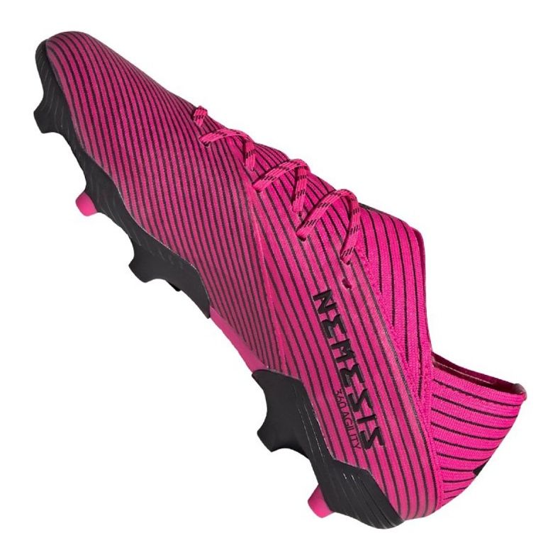 Adidas Nemeziz 19.1 Fg Jr F99956 futballcipő , pink ibolya 2