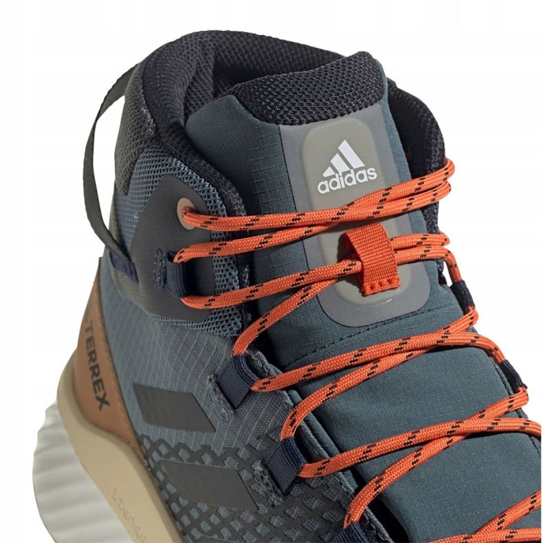 Adidas Terrex Folgian Mid Gtx M EF6766 cipő fekete sokszínű kék 2