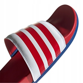Adidas Adilette Comfort M EG1853 papucs fehér piros 2