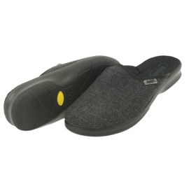 Befado férfi cipő pu 548M022 fekete szürke 4