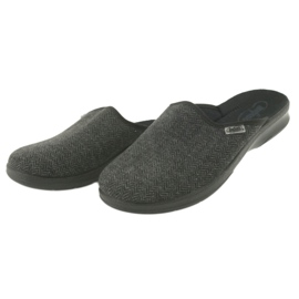 Befado férfi cipő pu 548M022 fekete szürke 3