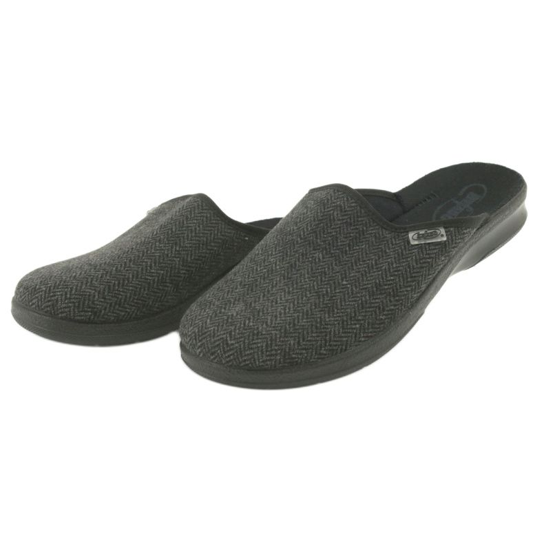 Befado férfi cipő pu 548M022 fekete szürke 3