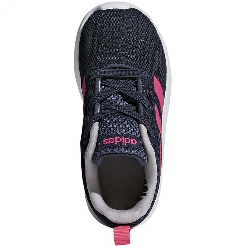 Cipő adidas Lite Racer Cln K Jr BB7053 sötétkék rózsaszín 1