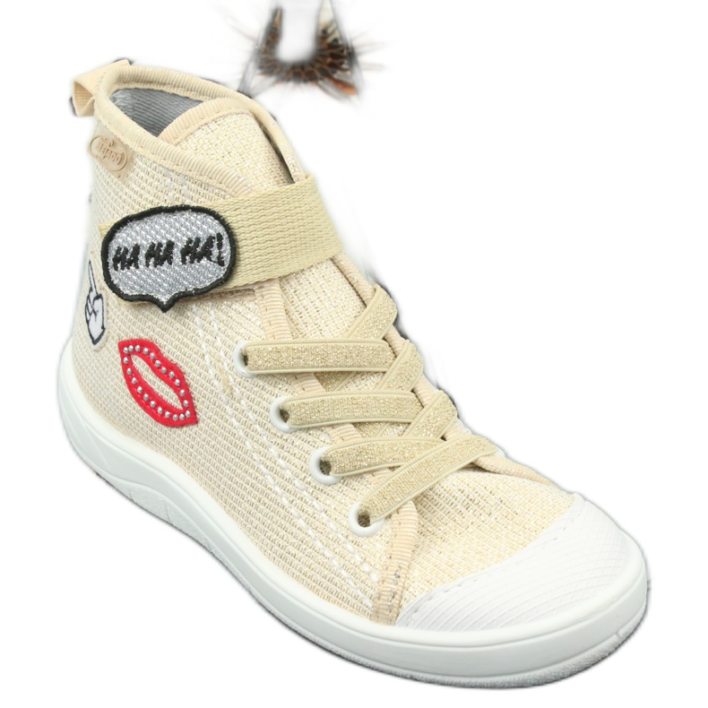 Befado gyermekcipő 268X069 piros szürke sárga 1