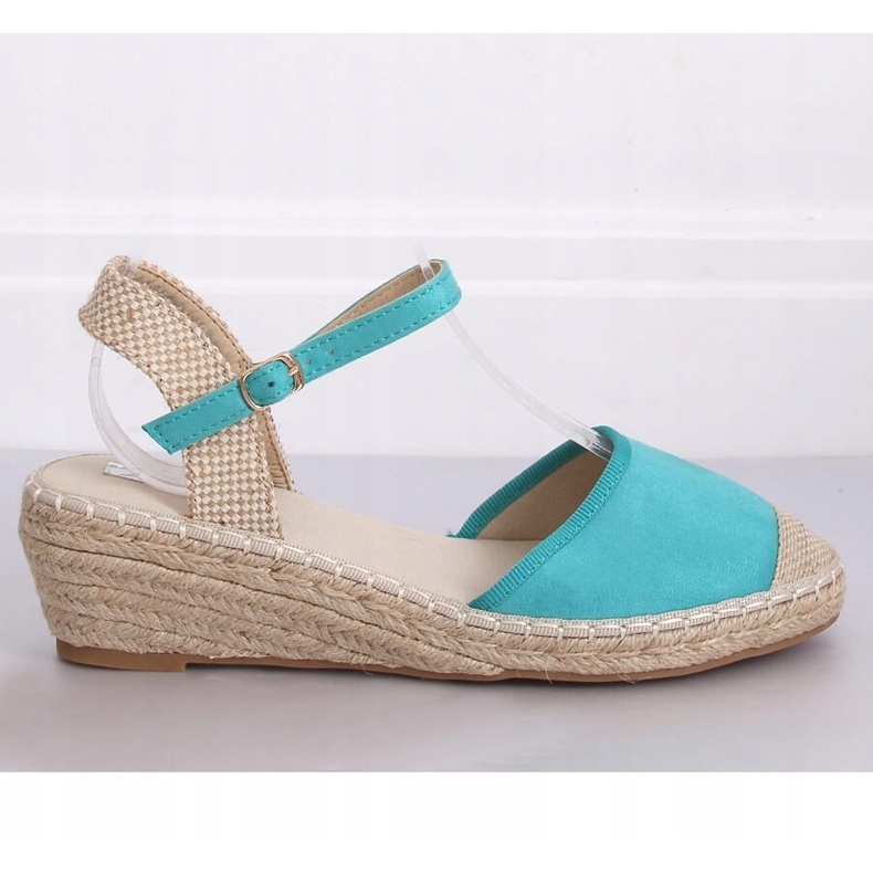 Espadrilles menta LLI-3M85 Green sokszínű zöld 2