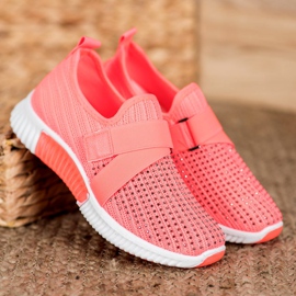 SHELOVET Rózsaszín sliponok kristályokkal sokszínű 1