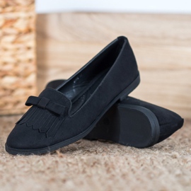 Coura Klasszikus Suede Lords fekete 1