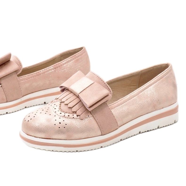 Rózsaszín matt cipő az YT-8 éken 1