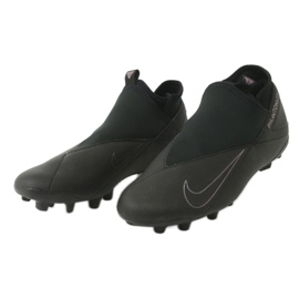 Nike Phantom Vsn 2 Club DF / MG M CD4159-010 futballcipő fekete 3 Nike Phantom Vsn 2 Club DF / MG M CD4159-010 futballcipő fekete 3