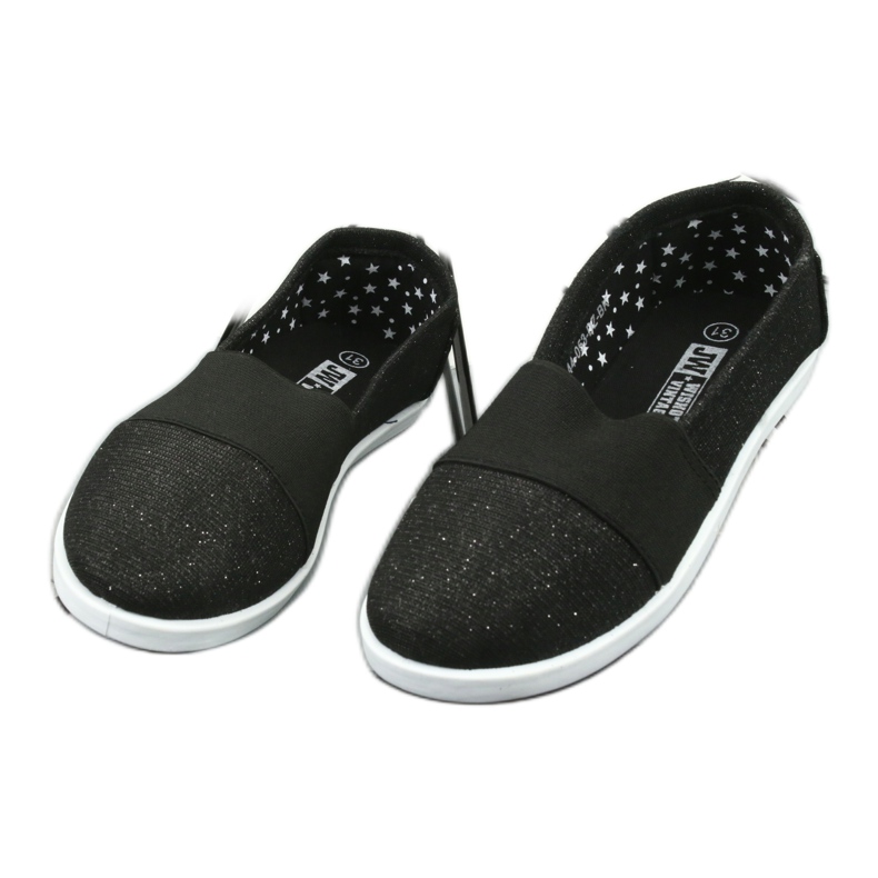 Wishot Lányok fényes fekete és hanyag cipők 44-053 2