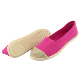 Wishot 32-130 balerina espadrilles rózsaszín 4