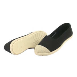 Wishot 32-130 balerina espadrilles fekete 4